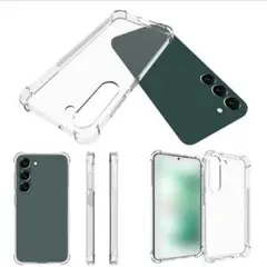 Galaxy S23 ケース クリア カバー TPU透明 ソフトケース