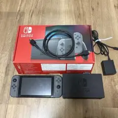 Nintendo Switch 本体 黒Joy-Con 付属品付き
