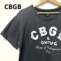 00年代 CBGB OMFUG ライブハウス プリント Tシャツ メンズ