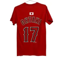 OHTANI 17 ANGELS ユニフォーム 赤　S