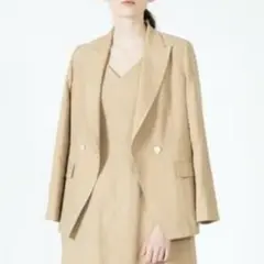 美品✨ allureville テトアサツイルストレッチジャケット M リネン