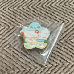 沖縄限定 サンリオ シナモンロール　　ガチャガチャピンズ