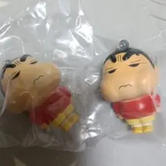 クレヨンしんちゃん ふにゅふにゅ マスコット しんちゃんプンプンver 2個