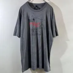T-181 50Anniversary プリントTシャツ グレー XL