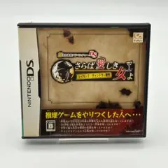 DS さらば愛しき女よ 説明書付き レイモンド・チャンドラー原作