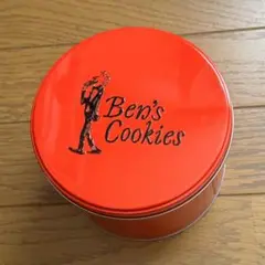 Ben's cookies クッキー缶 赤