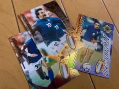2001カルチョ イタリア代表 サッカートレーディングカードセット