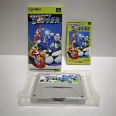 ロックマンズサッカー 箱説付 SFC スーパーファミコン ソフト