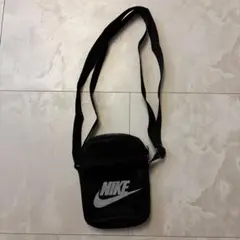 NIKE メッシュショルダーバッグ ブラック