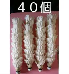 バトミントン バドミントン シャトル 40個