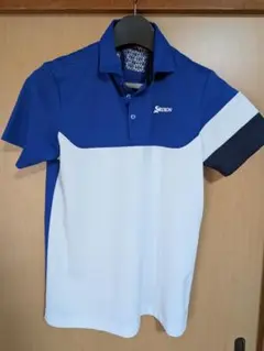 Srixon ICF BLAST ポロシャツ 青/白 半袖