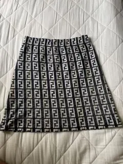 FENDI フェンディ(40)ズッカ柄スカート