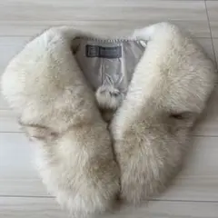 サガフォックス 襟巻き ファーショール
