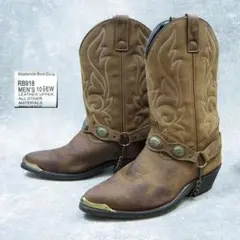 28.5cm　Masterson Boot　ウエスタンブーツ　茶　P3332