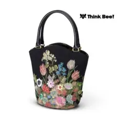 【未使用品】Think Bee! /シンクビー /ユリビーズバッグ/黒