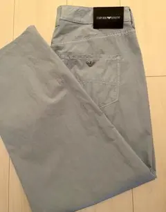EMPORIO ARMANI エンポリオアルマーニ ライトブルー パンツ