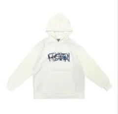 Vaundy Hoodie "FUSION" 【White × Denim】