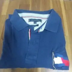 TOMMY HILFIGER ネイビー ポロシャツ L