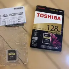 TOSHIBA EXCERIA PRO 128GB SDカード