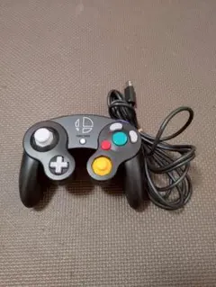 ゲームキューブコントローラー スマブラブラック
