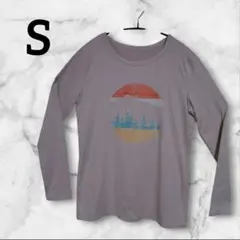 1点限定⭐️長袖 Tシャツ 【S】くすみピンク　春　初夏　秋