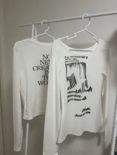 ロングTシャツ2着セット