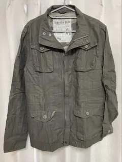TOMSPON BROS カーキ ミリタリージャケット XL
