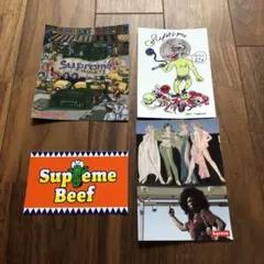 SUPREME ステッカー　まとめ売り　4枚