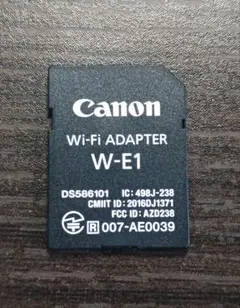 Canon WI-Fi adapter W-E1 低頻度使用