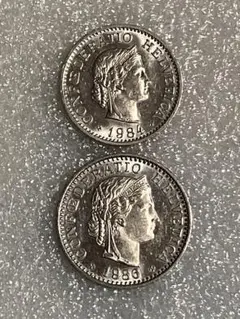 スイス硬貨