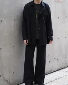 ラッドミュージシャン2024ss 4.5ozデニムフレアパンツ