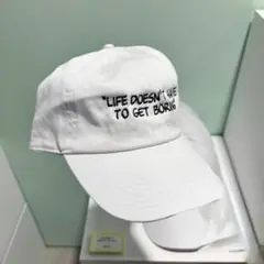PEANUTS ホワイトキャップ