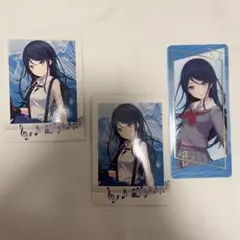 プロセカ 星乃一歌 アニメイト特典 クリアしおり　ぱしゃこれ　セット