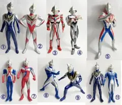 京本コレクション　ウルトラマン・ダイナ・ネオス・コスモス・ガイア　5体 京本コレクションウルトラマン・ダイナ・ネオス・コスモス