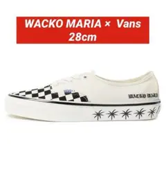 28cm WACKO MARIA × Vans Authentic