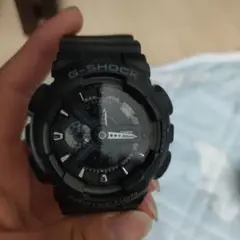 G-SHOCK GA-100 ブラック腕時計