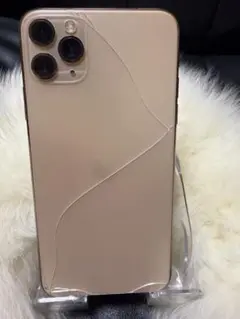 iphone 11 PRO MAX ゴールド 両面割れ 「ジャンク品」
