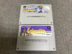 SFC エストポリス伝記 1、2 まとめ売り スーパーファミコンソフト カセット