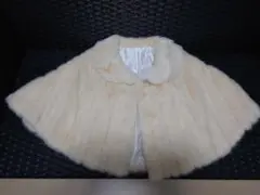 ミンク ケープ ポンチョ 毛皮 本物