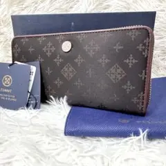 【新品タグ付き 付属品完備✨】ラシット 長財布 ラウンドファスナー モノグラム柄