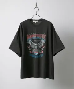 【Anchor Smith】オーバーサイズカレッジデザインTシャツ
