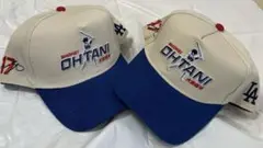 【非売品】ドジャース大谷翔平　来場者限定配布キャップ　2個セット