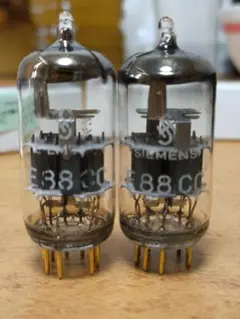 真空管　siemens 3Cg 2本組 真空管 siemens 3Cg 2本組