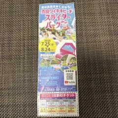 吉良ワイキキビーチ スライダーパーク 1日割引チケット