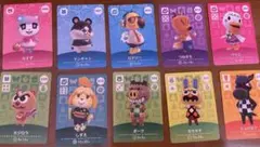 どうぶつの森amiiboカード(18枚)