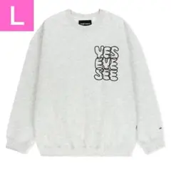 【寺西拓人着用】 yeseyesee スウェット ライトグレー L