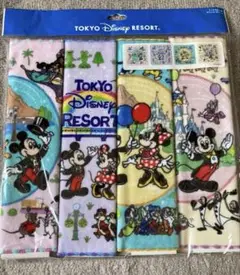東京ディズニーリゾート　ミニタオル　4枚