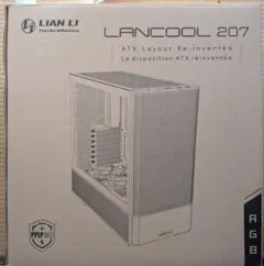 【中古】Lian li LANCOOL 207 Black PCケース ATX