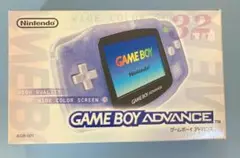 Nintendo GAME BOY ADVANCE ミルキーブルー　【箱のみ】
