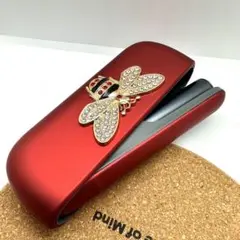 7アイコス イルマ 用 ケース iqos iluma ｉ専用 蜂赤